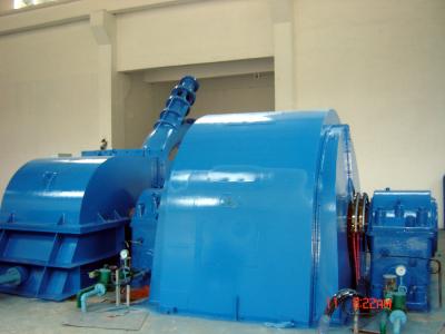 China Double Nozzles Pelton Hydro Turbine GeneraAtor For Hydro Power Project for sale