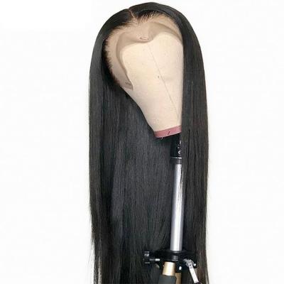 China MegaLook 180% Density Real Long Body Wave Unprocessed Original Human Hair Wig, 13*6 HD Transparent Lace Frontal Wig for sale