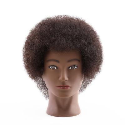 China HOT Selling Salon Wholesale Cosmetology Mannequin Heads 22 Inch Afro Hair Training Mannequin Head With Desk Stand for sale