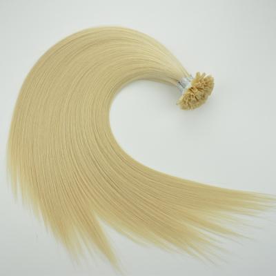 China Wholesale Straight Virgin Hair U Tip Hair Nail Tip Double Pulled Hair Extantion for sale