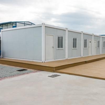 China Zontop Modern Luxury  Easy Assemble Steel Prefabricated 2 Story Frame 20ft Home Tiny House Build Luxury Container Home for sale