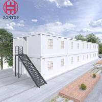 China Zontop 2 Story  40 Ft Building Material  Steel Structure Modular Apartment Prefabricated Homes Prefab  Container House for sale