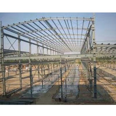 China Zontop heavy prefabricated Steel Structure For Petrol Station Canopies Gas Station Construction for sale