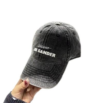 China COMMON Summer Wide Brim 100% Cotton The Correct English Letter Embroidery Baseball Cap For Adults for sale