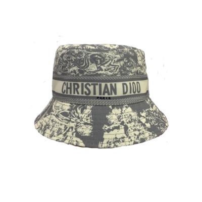 China Designer Luxury Custom Embroidery Logo Beach Sun Cap Adult Cheap High Quality Striped Cotton Bucket Hat for sale