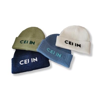 China breathable & Private Label Logo Autumn Winter Holiday Winter Outdoor Sports Festival Waterproof Custom Wool Knit Hats Beanie for sale