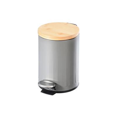 China Sustainable Sustainable Stainless Steel Waste Bin With Bucket Box Stage Trash Can for sale