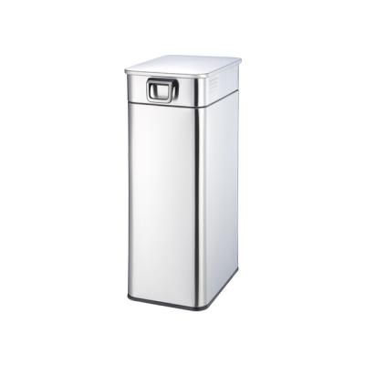 China Sustainable Price Favorable F-series Kitchen Trash Can Indoor Garbage Soft Close And Recycle Waste Square Bin for sale