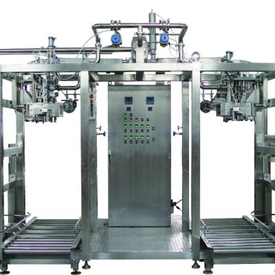 中国 Good performance mango pulp processing line with aseptic bag 220L 1-5tons/h capacity mango puree production machine 販売のため