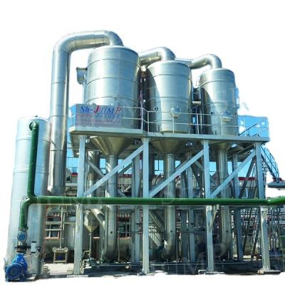 中国 1-5TPH mango puree double-concentrate 30-32brix processing line BIB bag bag in drum filling machine evaporation machine 販売のため