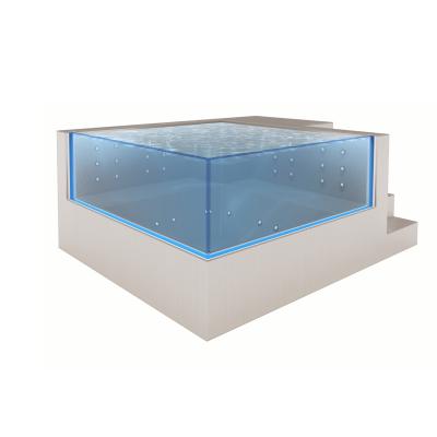 China Gym Pool Endless Pool Shipping Container Swimming Pool Spa Piscinas Stainless Steel Pool for sale