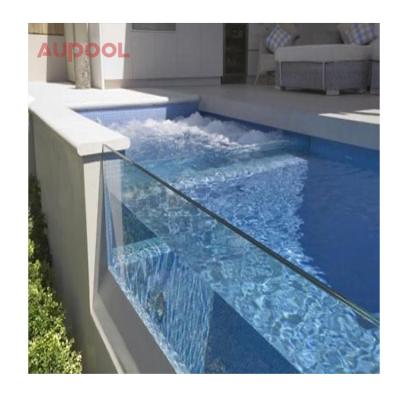 China Acrylic-100% Lucite PMMA Imported Swimming Pool Skimmer for Clear Transparent Design for sale