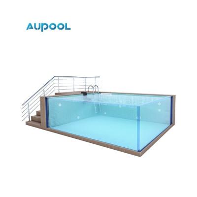 China 2500KGS Piscina privada independiente portátil para natación al aire libre de lujo en venta