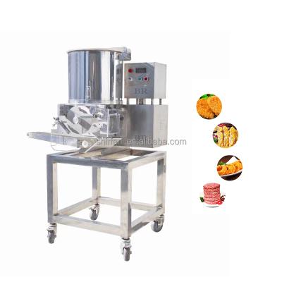 China Industrial automatic burger patty forming machine/meat pie making machine/cutlet nugget making machine en venta