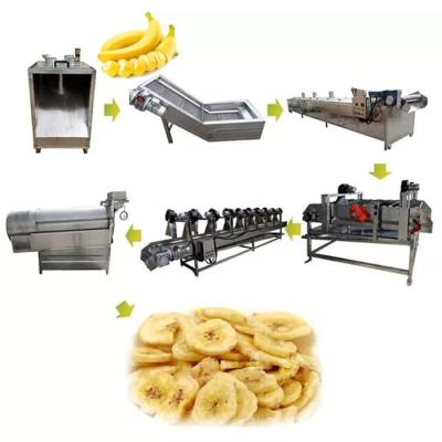 China Hot sale banana chips making machine plantain chips equipment line Te koop