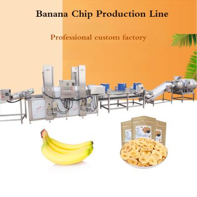 China China made Banana Chips recipe/yellow Banana Chips/Banana Wafers Raw Banana making machine Te koop