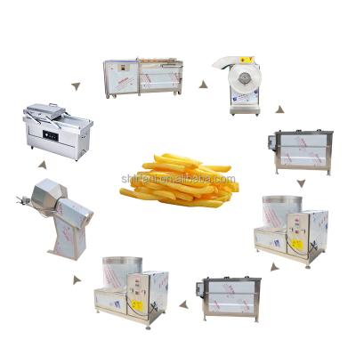 China Semi-automatic 100kg Plantain Chips Making Machine Banana Chips Machine French Fries Potato Chips making machine for sale