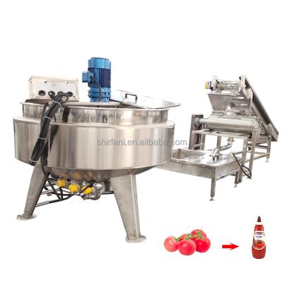 China Tomato sauce ketchup production processing line sachet paste filling machinery en venta