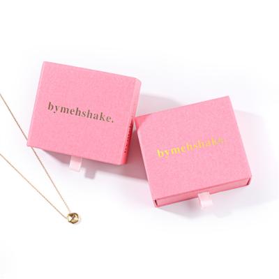 China FASHION handmade jewelry necklace earring bracelet packaging boxes with ribbons ring jewelry box paper for sale