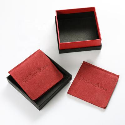 China BIODEGRADABLE nice box with lid / sky and earth cover box with suede pocket inside for sale