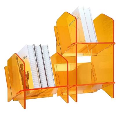 China Europe Koli Acrylic Detachable Book Magazine Storage Rack, Modern Kids Bookshelf, Bookcases for sale