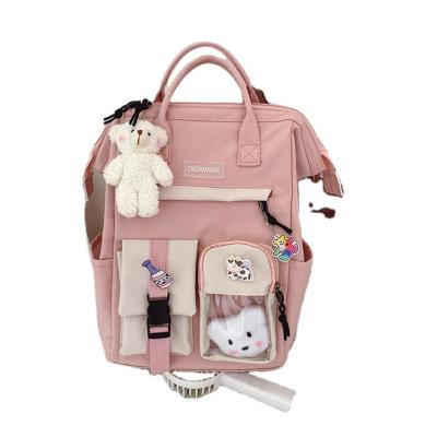 China 2022 New Arrival China Pink Anti-theft Items Most Popular Goods New Arrival Girl Backpack Women Green Purple Shopping Bag for sale