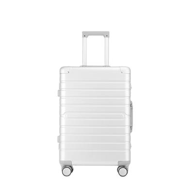 China Lightweight Aluminum Full Hard Shell Aluminum Alloy Suitcase Travel Luggage Trolley Manufacturer Set New High Quality Trolley Luggage Case 20