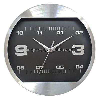 China Modern Style 30cm Wall Clock Custom Antique Aluminum Quartz Wall Clock for sale