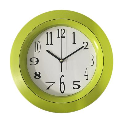 China New style antique simple modern home decoration item plastic quartz wall clock for sale