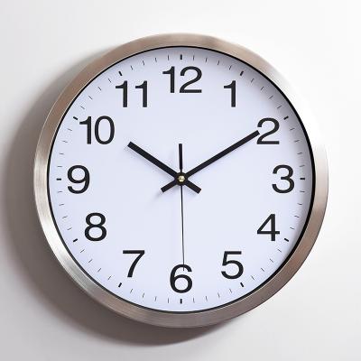 China Antique Style High Quality Aluminum Wall Clock With Dial Customized Aluminum Clock for sale