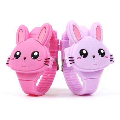 China Day / Date Kids LED Candy Color Silicone Electronic Digital Watches for sale