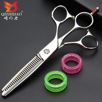 China Thinning Scissors 6 Inch Barber Special Stainless Steel Three-Dimensional Hairdressing Scissors for sale