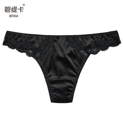 China Hot Style Transparent Ladies Lace Mesh Panties Lady Sexy Underwear Womens for sale