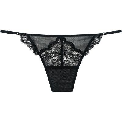 China Mesh Floral Lace Transparent Women Sexy Hot Sex Women Underwear for sale