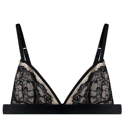 China QUICK DRY Adult Mature Lace Silk Ladies New Stylish Sexy Mesh Bra for Women for sale