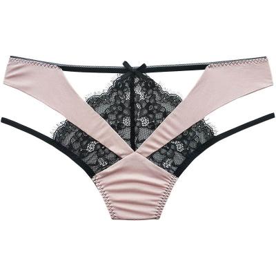 China Wholesale Custom Breathable Sexy Luxury Woman Factory Directly Underwear Silk Panties for sale