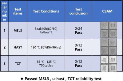 China Betrouwbare prestatieglassubtraat betrouwbaarheidstest-MSL3/HAST/TCT Te koop