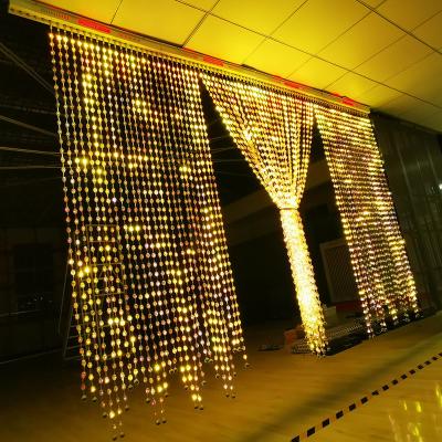 China Commercial Use Bead String Curtain Light, DC 12V, 2200nits RGB for sale