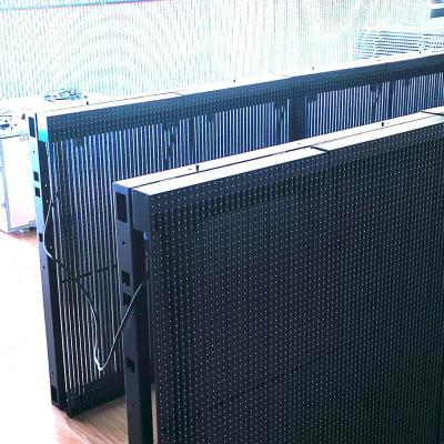 China P15.625 mm Outdoor Advertising Screen 64x64 RGB LED Mesh Panel SMD3535 for sale