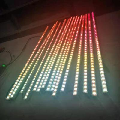 China DC24V Aluminum Nightclub LED Building Facade Lighting Pixel Linear DMX Strip for sale