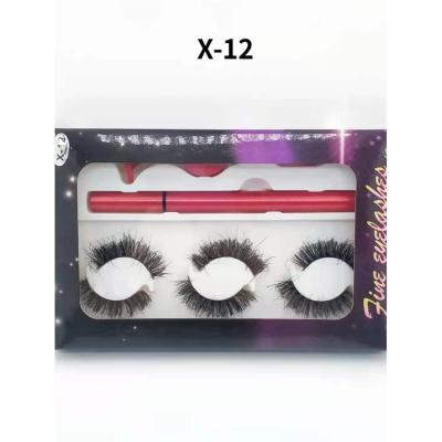 China Custom Feather Factory Price Direct Cheap Eyelash Extension Beginner Training Set Eyelashes For Ladies for sale