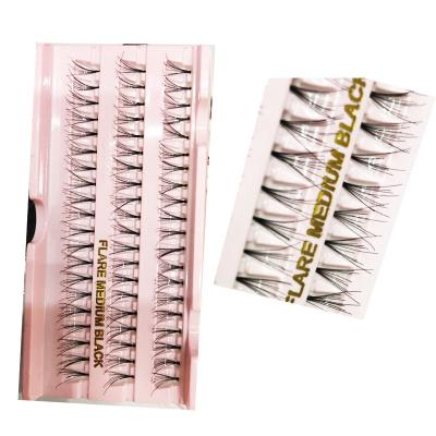 China 10pairs 10mm and 8mm 14mm lashes 10pairs 10pairs mink mink natural cheap price kirpik cilio bulu mata wimpers fluffy curling eyelash for sale