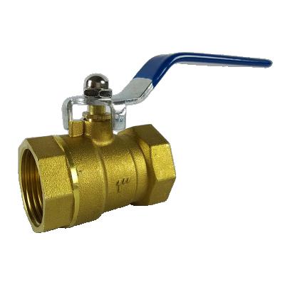 China General DN15 to DN50 Long Handle Forged Brass Ball Valve for sale