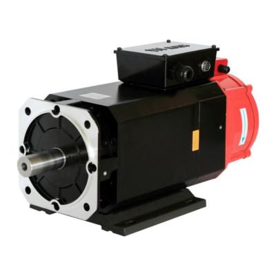 China IP54 Factory 2.2 3.7 5.5 7.5KW 14-50N.m 6000rpm 204ZJY asynchronous ac spindle servo motor for sale