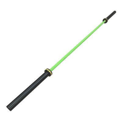 China Weightlifting Powerlifting Fitness Cerakote Barbell Steel Color 15kg Or 20kg Barbell for sale