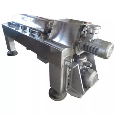 China Decanter dierlijk vet Centrifuge Liquid - Liquid Solid Separation 3 Phase Tricanter Te koop