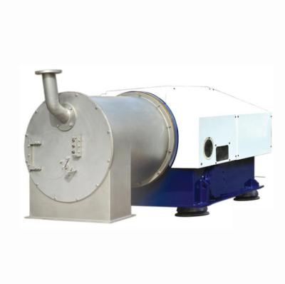 China SS316l centrifugadora centrífuga automática de filtración continua HR1200 de dos etapas con empuje centrífuga para sal en venta