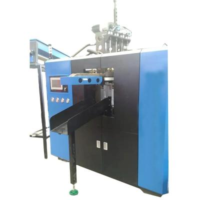 China Semi-automatische pet blaasvormmachine 5 gallon flessen preform blaasmachine Te koop