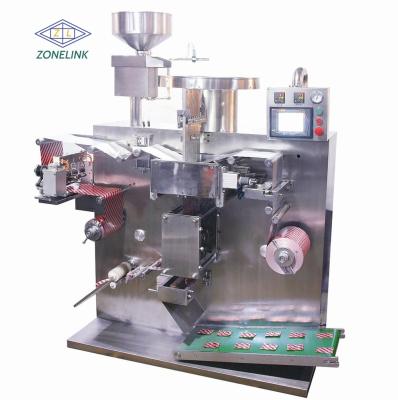 China Special Used series auto double aluminium strip food candy Making Machine blister Packing machine two lines for sale