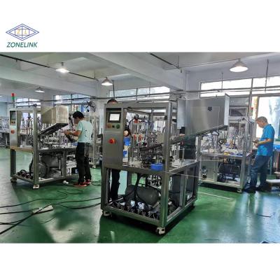 China Maschine zur Befüllung und Dichtung von Weichrohr 1200BPH-1500BPH für Zahnpasta zu verkaufen